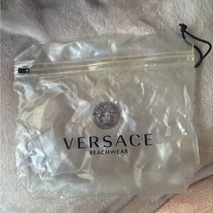 Versace Beachwear Transparent Tote